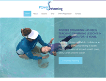 Tablet Screenshot of powersswimming.com